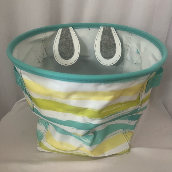 Thirty One Rabbit mini storage bin/Easter basket - Picture 3 of 7